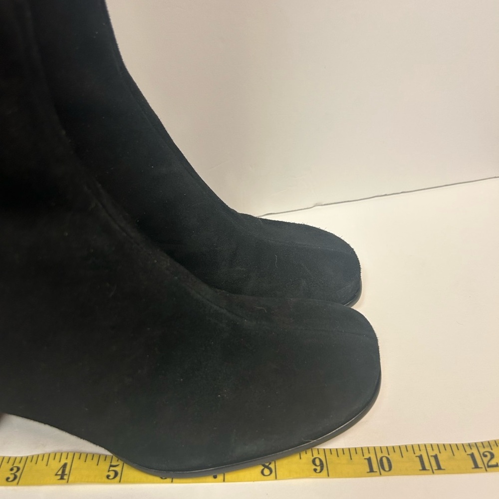 NEW Vince Boots Knee High Black Suede Women US 9.5 EU 40.5 Tall Maggie Classic - Picture 10 of 13